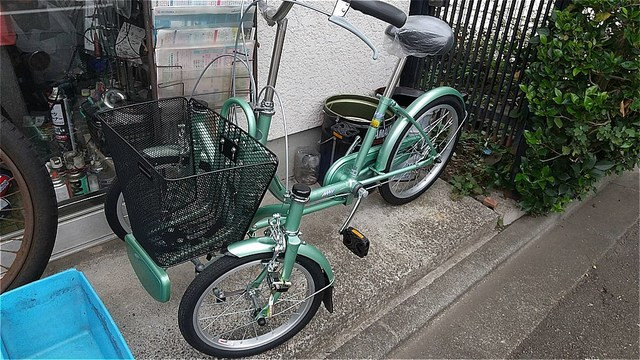 中央林間　自転車　三輪